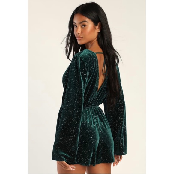 LuLu’s green romper - Picture 3 of 5